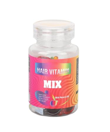 Dioche 30pcs Hair Care Essential Oil Capsule | Moisturizing, Repair & Maintenance | 7 Colors Mixed Hair Oil Serum Capsule for Women and Men - Buy Online on SooperMarket.com
