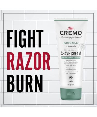 Cremo Original Formula Shave Cream - Silver Water & Birch, 6 fl oz - Smooth, Concentrated Shaving Cream - Buy Online on SooperMarket.com