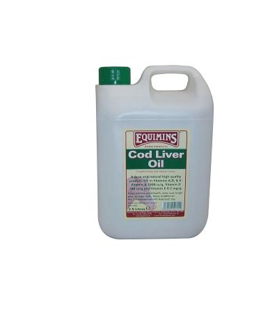 Equimins Unisex's EQS0058 Cod Liver Oil Clear 5 Litre