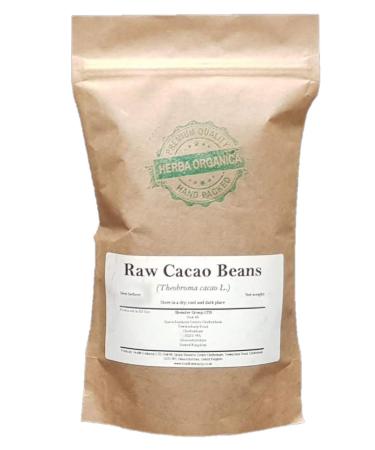 Herba Organica - Raw Cacao Beans - Theobroma cacao L - Cocoa (225g)