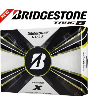 Bridgestone Golf 2022 Tour B X Golf Balls - White (12 Pack) | Premium Performance - Buy Online on SooperMarket.com