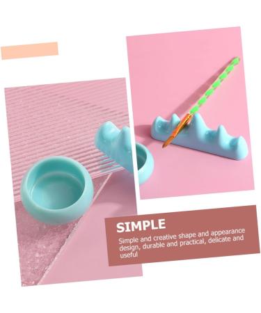 minkissy 2 Sets nail art brush cup nail soak off bowl nail remover bowl nail art pen holder nail brush wash holder nail wash cups manicure bowl Organizer plastic washing cups - Buy Online on SooperMarket.com