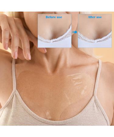 Buy Anti-Wrinkle Silicone Chest Pads - Reusable Self-Adhesive Overnight Patches for Fine Lines - Buy Online on SooperMarket.com