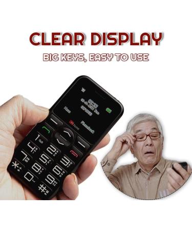 TTfone TT190 Big Button Senior Emergency Mobile Phone - Easy & Affordable - Pay As You Go (O2 with 10 Credit) - Buy Online on SooperMarket.com