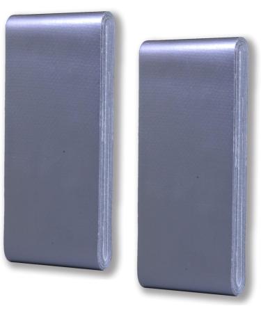 RediTape Travel Size Silver Duct Tape 2-Pack - Pocket Size Flat Thin Mini Roll - 1.88 inch x 5 Yards - Repairs Outdoors Emergency Crafts [Twin Silver] - Buy Online on SooperMarket.com