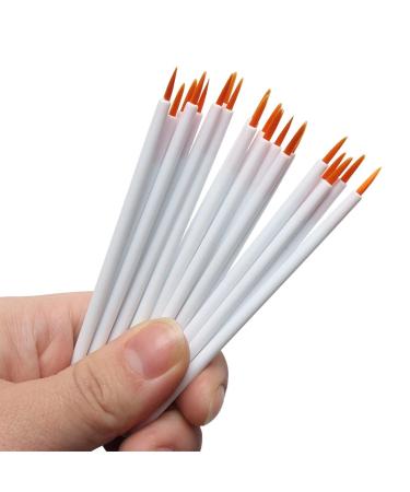 FRCOLOR 100pcs Disposable Eyeliner Brushes | Precision Eye Makeup & Lip Scrubber Tools - International Shipping Available - Buy Online on SooperMarket.com