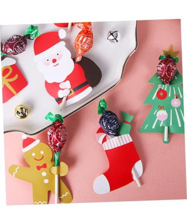 Alipis 156 Pcs Candy Wrapper Cards Holiday Lollipop Sticks Candy Gift Package Reindeer Lollipop Holder Christmas Lollipop Cards Lollipop Paper Cards Cute Holiday Items 300g Coated Paper As Shownx2pcs 25.4X19.4CMx2pcs - Buy Online on SooperMarket.com