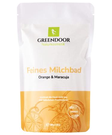 Greenendoor milk bath Maracuja-orange 200g from the natural cosmetics manufacture skin nourishing milk bathroom 100% natural bath additive 100% bio-degradable relaxation bath wellness bathroom gifts
