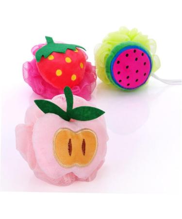 Beavorty 12 Pcs Bath Balls & Shower Poufs - Two-Color Mesh Sponge - Elevate Your Bathing Experience | International Shipping Available - Buy Online on SooperMarket.com