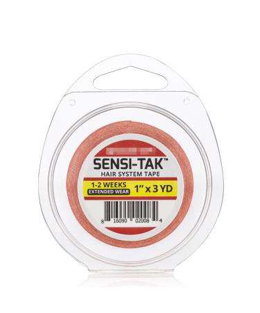 EXOTIC MYTH 3yards Sensi-Tak Adhesive Double Side for Wigs Toupees hair tape (1INCHX3YARDS)