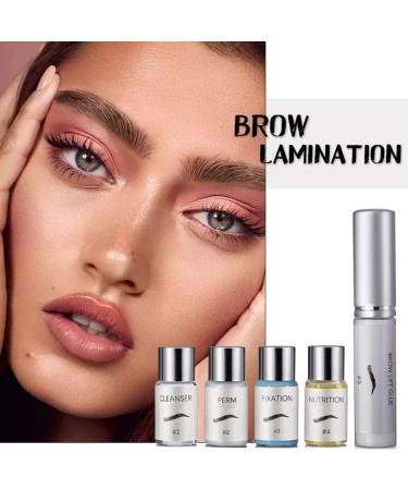 Beauty Brows Kit for 45-60 Days 3D Eyebrow Lamination Kit Natural Trendy Long Lasting Perming Eyebrow Kit for Home Use - Buy Online on SooperMarket.com