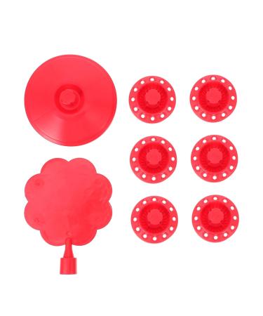 Mikinona Candy Display Stand Adjustable Dessert Red