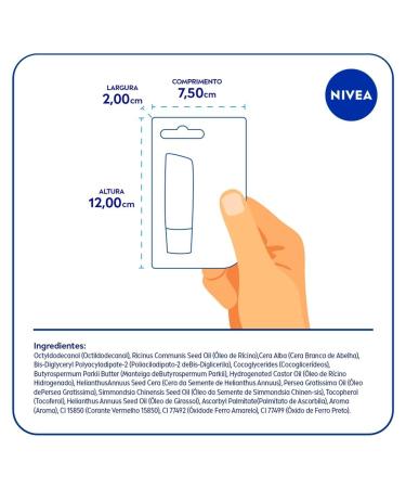 NIVEA Cherry Shine Lip Moisturizer - Deep Hydration 4.8g | Buy Nivea Cherry Online - International Shipping - Buy Online on SooperMarket.com