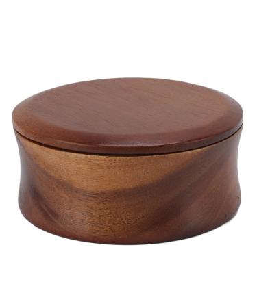 Naroote razor brush made of wood for men portable wooden shaving foam bowls made of wood practical gift for hairdressing salons for facial cleaning