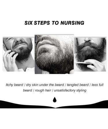 Cypreason Beard Sets for Men | Premium Beard Growth Oil & Trim Tools | 6-Part Beard Care Gift Set for Him Father & Friend - Buy Online on SooperMarket.com