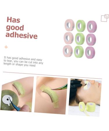 minkissy 18 Rolls Lash Tape Lash Extension Adhesive Lashes Tape False Lash Adhesive Tape Beauty Tools Eye Skin Tape Cosmetic Extension Sticker Non-woven Fabric - Buy Online on SooperMarket.com