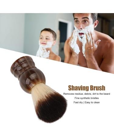 Premium Quick Drying Shaving Brush for Men - Easy to Clean Hair Razor Brush with Curved Handle | Ideal for Home & Salon Use - Buy Online on SooperMarket.com
