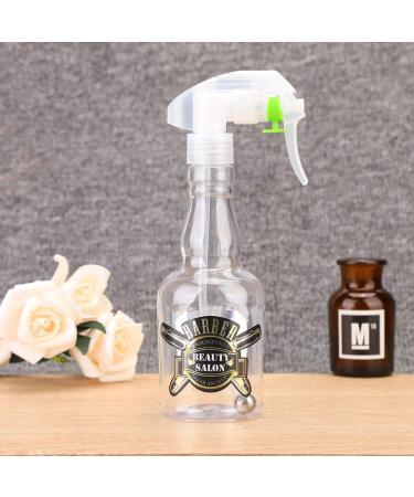 NOENNULL 280 ml Spray Empty Bottle Vintage Water Sprayer Refillable Barber Empty Spray Bottle Hair Accessory Black (#3)