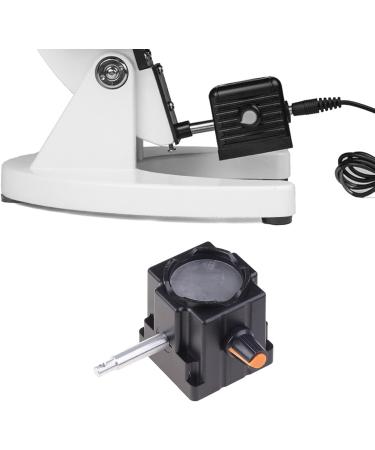 Adjustable USB White LED Bottom Biological Microscope Lamp Source with Adapter - Buy Online on SooperMarket.com