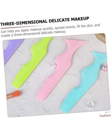 MAGICLULU 9 Pcs Silicone Beauty Ruler Eyelash Applicator Make up Stencils Mascara Drawing - Buy Online on SooperMarket.com