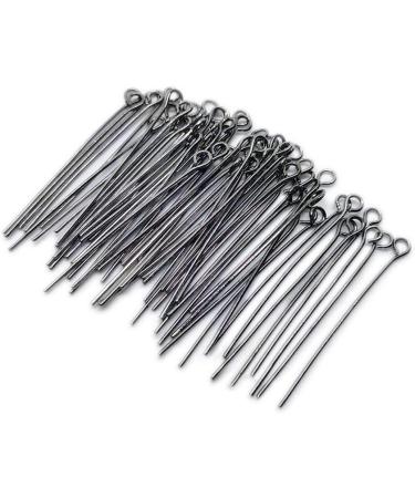 300pcs Mix Silver/Gold/Black Eye Pins 21GA 1.5 /35mm - Beading Station - Buy Online on SooperMarket.com