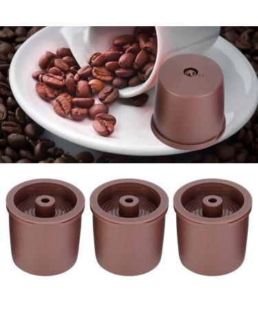BstXqty 5PCS Coffee Filter Food Plastic Reusable Coffee Capsules Pod Filter Coffee Cups Strainer Suitable for Coffee Accessories Replacement