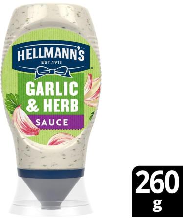 Sauce Bundle which Contains Hellmann's Garlic & Herb Sauce 250ml - Pack of 2 with Grocery List Card - Buy Online on SooperMarket.com