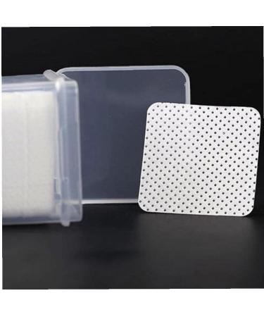 200pcs Lint Free Cotton Pads Eyelash Glue Remover Wipe Pads Glue Cleaner Pads for Extension Cleaning Cotton Pads - Buy Online on SooperMarket.com