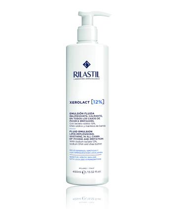 Rilastil 240358 Xeralaude 12 - moisturizing cereal -regulating and peeling body milk for very dry or scaly skin - 400 ml