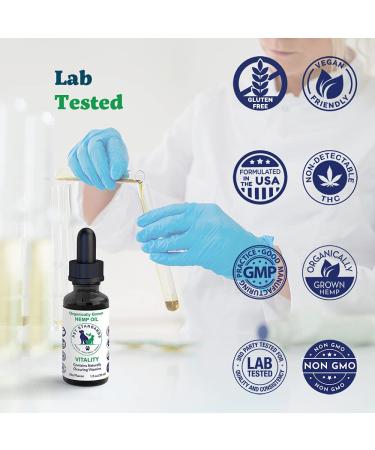 Pet Standards Organic Hemp Oil for Dogs & Cats (1 oz) | Made in USA, Calming Joint & Pain Relief, THC-Free, 3rd Party Tested - Buy Online on SooperMarket.com
