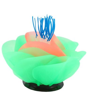 VOCOSTE Aquarium Simulation Coral Water Flower Silicone Green