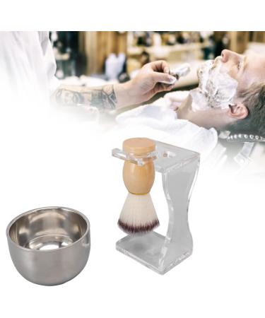 Uadme Shaving Brush Kit Set - 3-Piece Men's Shaving Brush & Bubble Bowl for Perfect Shave | International Shipping Available - Buy Online on SooperMarket.com