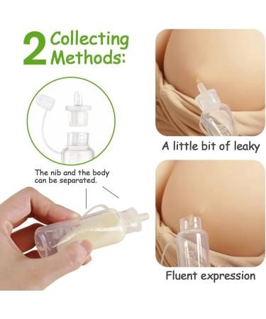 haakaa Colostrum Collector Set Colostrum Syringes for Liquid Breastmilk Collector Milk Saver for Breastfeeding Ready-to-Use Reusable & Leakproof BPA Free (20ml 2 pk) 20ml*2 - Buy Online on SooperMarket.com