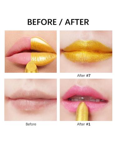 Gold Velvet Nude Red Pink Lipstick – Long-Lasting Waterproof Non-Smudge Lip Tint for Women | High Pigment Matte Lip Gloss - Buy Online on SooperMarket.com