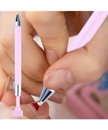 Geteawily Nail Art Drill - Manicure Art Precision Pencil Rhinestone Design Nail Drill Tool Lightweight Dotting Nail Tool for Home Travel Business Trip Pink - Buy Online on SooperMarket.com
