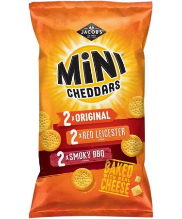 Snack Bundle Consisting of McVities Mini Cheddars Variety Pack 6 x 25g (4 Pack) - Buy Online on SooperMarket.com