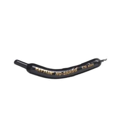 Lindy No-Snagg Slip Sinker Banana-Shaped Fishing Sinker - Enables Anglers to Fish Unfishable Areas 1 oz Rattlin' (2 Pack)