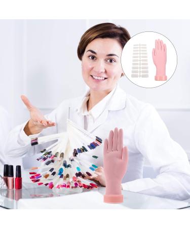 FOMIYES Nail Art Tools Set - Flexible Practice Hand Display for Manicure Training - Beginner DIY Manicure Tools - 8X22.5CM - Buy Online on SooperMarket.com