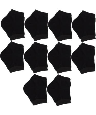minkissy 20 Pairs Silicone Heel Socks Heel Socks for Dry Cracked Feet Cracked Heels Moisturizing Heel Socks Spa Socks Foot Protectors for Feet Portable Heel Socks Toe Socks Comfortable - Buy Online on SooperMarket.com