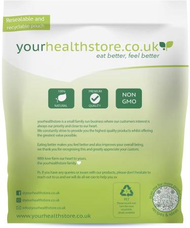 YourHealthStore Gluten-Free 1kg Pure Whole Grain Rolled Oats - Traditional and Nutritious - Buy Online on SooperMarket.com
