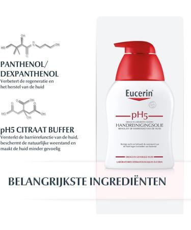 Eucerin pH5 Hand Cleansing Oil 250ml - Buy Online on SooperMarket.com