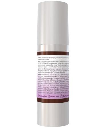 Now Foods Dark Spot Serum 1 fl oz - Brightening Solution for Even Skin Tone - Buy Online on SooperMarket.com