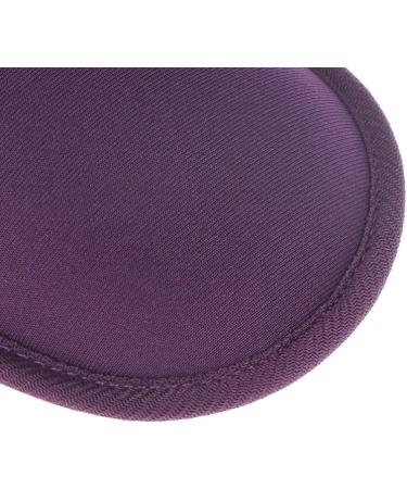 3D Contoured Cup Sleep Eye Mask - Purple | Block Out Light for Travel, Yoga, Nap - Soft & Comfortable Blindfold - Buy Online on SooperMarket.com
