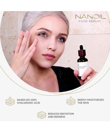 Hyaluronic Face Serum 50ml - Ultra-Hydrating Illuminating & Smoothing Formula | Shop Now for International Shipping - Buy Online on SooperMarket.com
