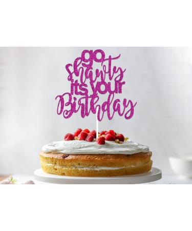 Go Shawty Its Your Birthday Cake Topper Its My Birthday Cake Topper Girls Birthday Cake Decorations Hip Hop Themed Birthday Party Decor Supplies Rose Red - Buy Online on SooperMarket.com