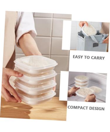 HOLIDYOYO Insulated Hot Lunch Box 2pcs Box Kitchen Rice Lunch Box Micro-Wave Oven Steamer Crisper Tray - Buy Online on SooperMarket.com