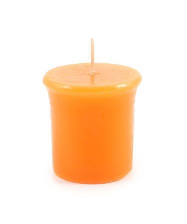 pajoma scented votive candle 55 g orange | marble votive candle burning time approx. 17 hours - height 5 cm 4 cm | premium quality orange 1