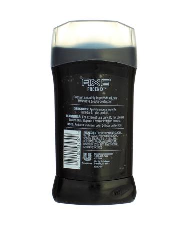 Axe Deodorant Stick Phoenix 3 oz - Pack of 12 | Best International Shipping & Quality - Buy Online on SooperMarket.com