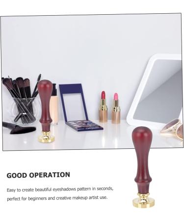 HAPINARY 1pc Dispensing Plate Tool Cosmetic Pressing Stamper Wax Seal Stamp Head Copper Copper Head 1 count (Pack of 1) Brown - Buy Online on SooperMarket.com