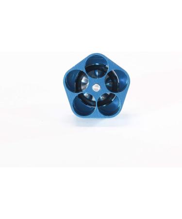 Pachmayr 02650 Competition Revolver Speedloader - Smith & Wesson J Frame .38 Special/.357 Magnum - 5 Shot - Blue/Silver - Buy Online on SooperMarket.com